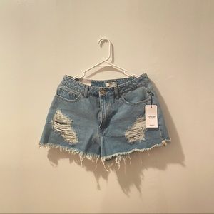 NEW WITH TAGS! Forever 21 denim concert shorts